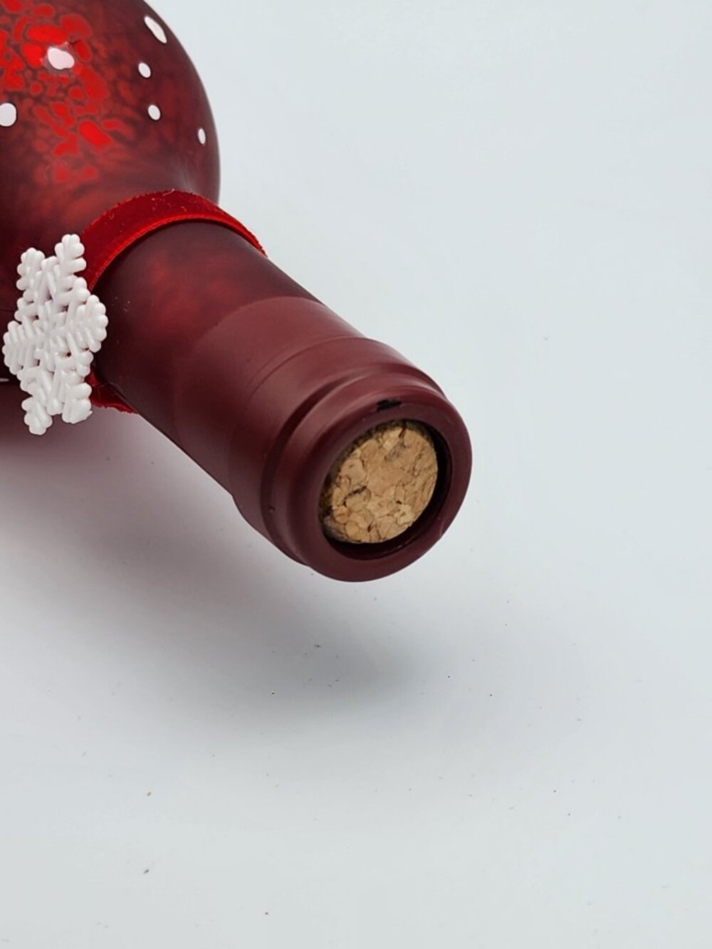 Artisan "Be Merry" Snowman Light-Up Bottle Decor - Picture 7 of 11
